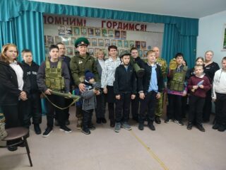 Урок мужества "Встреча с ветераном"